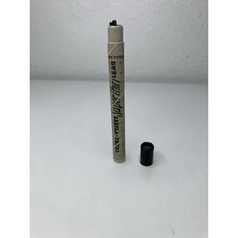 Vintage Mechanical Pencil Venus Velvet Super Thin Lead Container With Lead